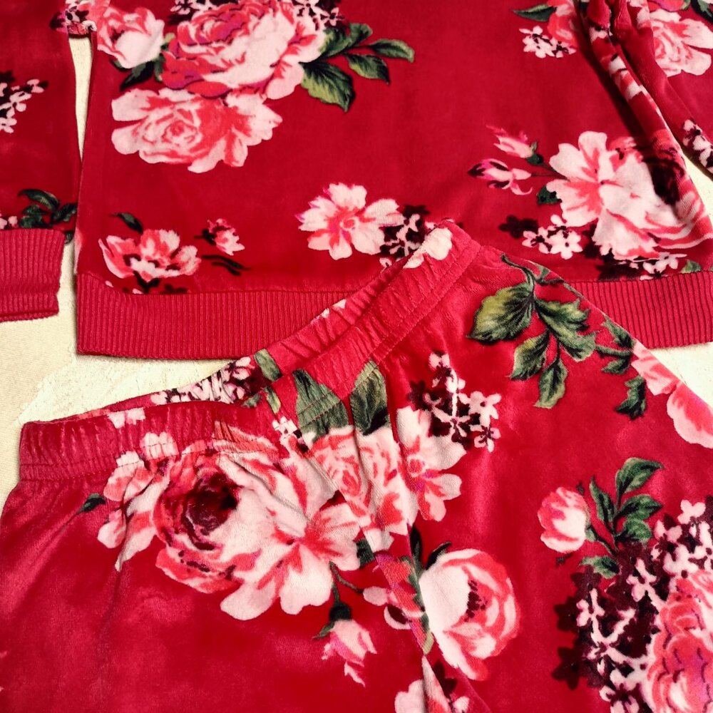 The Children's Place girls floral pajama 2pc size 4T